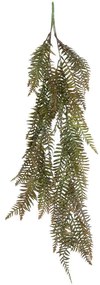 Τεχνητό Κρεμαστό Φυτό Fern 20860 28x15x90cm Brown-Green GloboStar Polyethylene