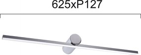 Φωτιστικό Μπάνιου LED Viokef Rocco Silver 4236200