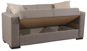 Καναπές - Κρεβάτι New Gracia 2θέσιος Καφέ 167x89x84 εκ. 167x89x84 εκ.