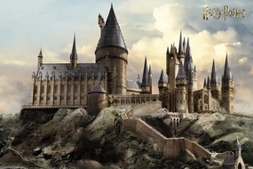 XXL Αφίσα Harry Potter - Hogwarts, (120 x 80 cm)
