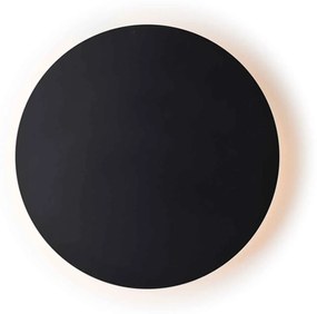 Φωτιστικό Τοίχου Με Mdf ZM1710LEDWB Black Mdf,Μέταλλο