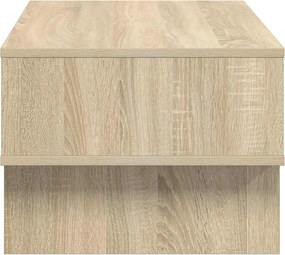 vidaXL Τραπεζάκι σαλονιού Δρύς Sonoma 80 x 46 x 35 εκ.