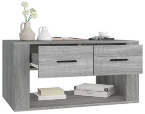vidaXL Τραπεζάκι Σαλονιού Γκρι Sonoma 80x50x40 εκ.Επεξεργασμένο Ξύλο