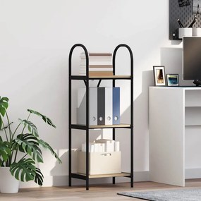 vidaXL Ράφι Βιβλίων Sonoma Δρυς 40 x 30 x 109 εκ Επεξεργασμένο ξύλο
