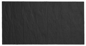Κάλυμμα Παγκακιού με 8 Κρίκους 130x70x70/88 εκ. Πολυαιθυλένιο - Μαύρο