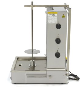 Kebab Grill - 3 Burners - 40kg Meat - Gas
