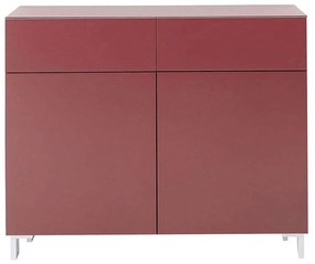 Μπουφές A_21116_K21s-red 100x95x41cm Bordeaux