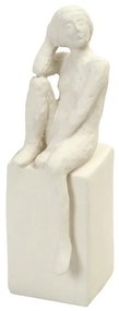 Διακοσμητική Φιγούρα RAH109K4 8,5x6x19cm White Espiel Polyresin