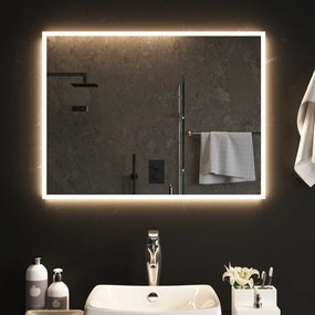 Καθρέφτης Μπάνιου με LED 80x60 εκ.