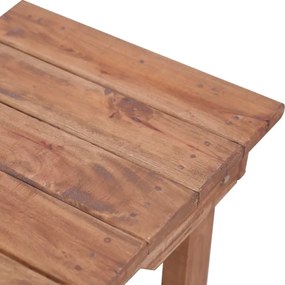 vidaXL Βοηθητικό Τραπέζι 70 x 35 x 60 εκ. από Μασίφ Μαόνι
