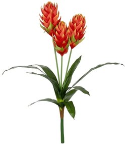 Τεχνητό Μπουκέτο Moon Peach 21391 70cm Red GloboStar Πολυαιθυλένιο
