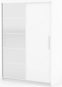 Ντουλάπα Zaist 150 συρόμενη-Leuko