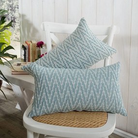 Μαξιλαροθήκη Διακοσμητική Giardino 05 Blue Teoran 30X50 Cotton-Polyester