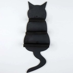 Ραφιέρα Τοίχου 268EVL1276 48x10x17cm Black