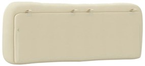 vidaXL Μαξιλάρι για Κεφαλάρι Hvar Κρεμ 120 εκ. Υφασμάτινο