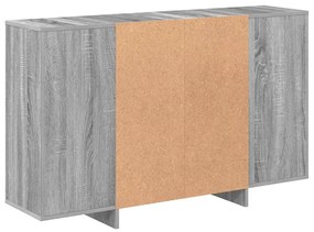 vidaXL Ντουλάπι Γκρι Sonoma 120x30x75 εκ. από Επεξεργ. Ξύλο