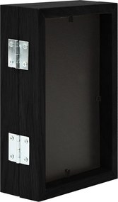 vidaXL Διπλή Κορνίζα Κολάζ Μαύρη 2 x (21 x 29,7 εκ.)