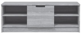 vidaXL Έπιπλο Τηλεόρασης ΓκριSonoma102x35,5x36,5εκ. Επεξεργασμένο Ξύλο