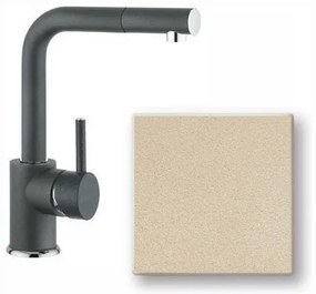 Macart Idea 100 Granit Μπαταρία Κουζίνας Βαρέως Τύπου Με Κεραμικό Δίσκο Colorado (Εκρού)
