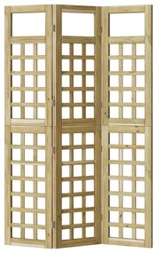 vidaXL Εξωτερική Οθόνη 120x180 cm Μασίφ Ξύλο Πεύκου