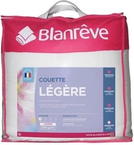 Πάπλωμα Blanreve Φως Μικροΐνες Λευκό 200 g/m² 240 x 260 cm