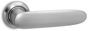 Convex 2225 Ματ Χρώμιο Δεξιά χειρολαβή με ροζέτα και επιστόμιο κυλίνδρου