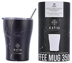 Estia 01-16913 Save Aegean Ποτήρι Θερμός Μαύρο 350ml