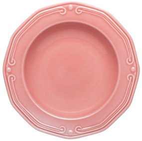 Πιάτο Βαθύ Athénée 07-13677 Φ23cm Rose Estia Porcelain