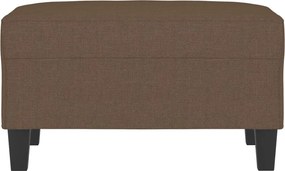 vidaXL Υποπόδιο Καφέ 70 x 55 x 41 εκ. Υφασμάτινο