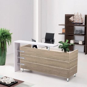 Reception PROJECT Απόχρωση Sonoma - Άσπρο   1τμχ