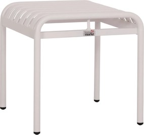 ΣΚΑΜΠΟ ΑΛΟΥΜΙΝΙΟΥ RACHEL HM6340.02 ΛΕΥΚΟ 45x45x46Υεκ.