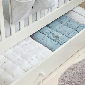 Κρεβάτι παιδικό Mamas&amp;Papas MIA White (με αποθ. χώρο) - CDMD02W00