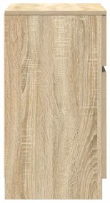 vidaXL Κομοδίνο Sonoma Δρυς 39x35x65 εκ. από Επεξεργασμένο Ξύλο