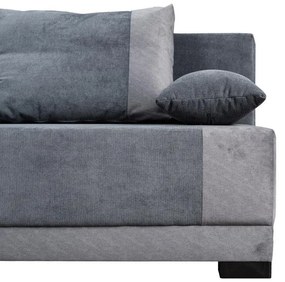 Καναπές - Κρεβάτι Quatro Σκούρο Γκρί 200x88x77 εκ. 200x88x77 εκ.