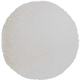 Γούνινο Στρογγυλό Χαλί (Φ160) Βιοκαρπέτ Krolik R16 Natural