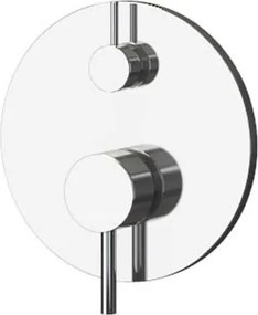 Karag Artemis BM34F02C Cromo - Μίκτης εντοιχισμού 2 εξόδων