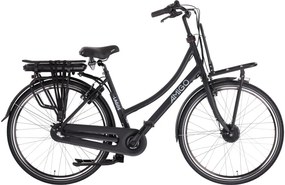 ELagos T2 28 Inch 50 cm Women 3SP Rim Brakes Matte blackAMIGO