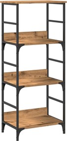 vidaXL Βιβλιοθήκη Artisan Δρυς 50x33x117,5 εκ. Επεξεργασμένο Ξύλο