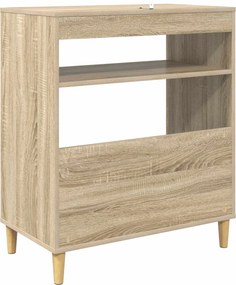 vidaXL Βάση πικάπ Sonoma Δρυς 71 x 39,5 x 83 εκ. Επεξεργασμένο Ξύλο