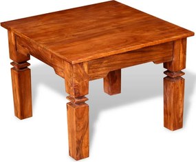 vidaXL Τραπεζάκι Σαλονιού 60x60x45 εκ. από Μασίφ Ξύλο