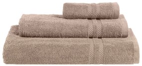 Πετσέτα AVELA BEIGE Μπεζ Σετ πετσέτες 3 τεμαχίων (30 x 50 + 50 x 90 + 80 x 150 εκ.) MADI