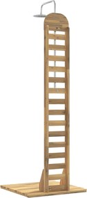 vidaXL Εξωτερικό ντους 225 cm Λευκό