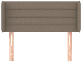 vidaXL Κεφαλάρι με Πτερύγια Taupe 83x16x78/88 εκ. Υφασμάτινο