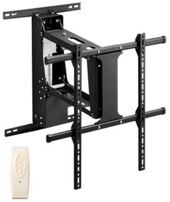 VEVOR Motorized TV Wall Mount, 32-65 in Electric Fireplace TV Wall Mount Black