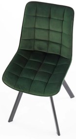 K332 chair, color: dark green DIOMMI V-CH-K/332-KR-C.ZIELONY