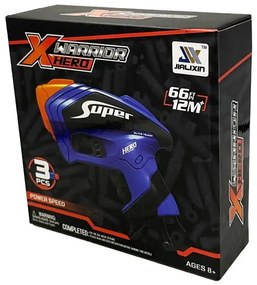 Παιδικό όπλο εκτοξευτής με 3 σφαίρες Hero X - Toy gun