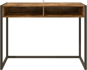 vidaXL Γραφείο Καπνιστό Δρύς 100 x 50 x 75 cm Επεξεργασμένο ξύλο