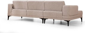 Corner Sofa-Bed Horizon Left - Light Brown Light Brown