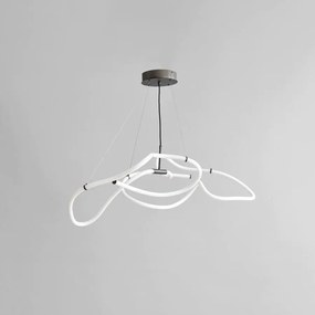 Φωτιστικό Οροφής Ghost Chandelier Mini - Ακρυλικό Ανοξείδωτο Ατσάλι H90 x W57 x L107 cm 101 COPENHAGEN