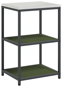 vidaXL Σετ Αποθήκευσης Κουζίνας 2 pcs Ελιά Πράσινη 150 x 50 x 92 εκ.